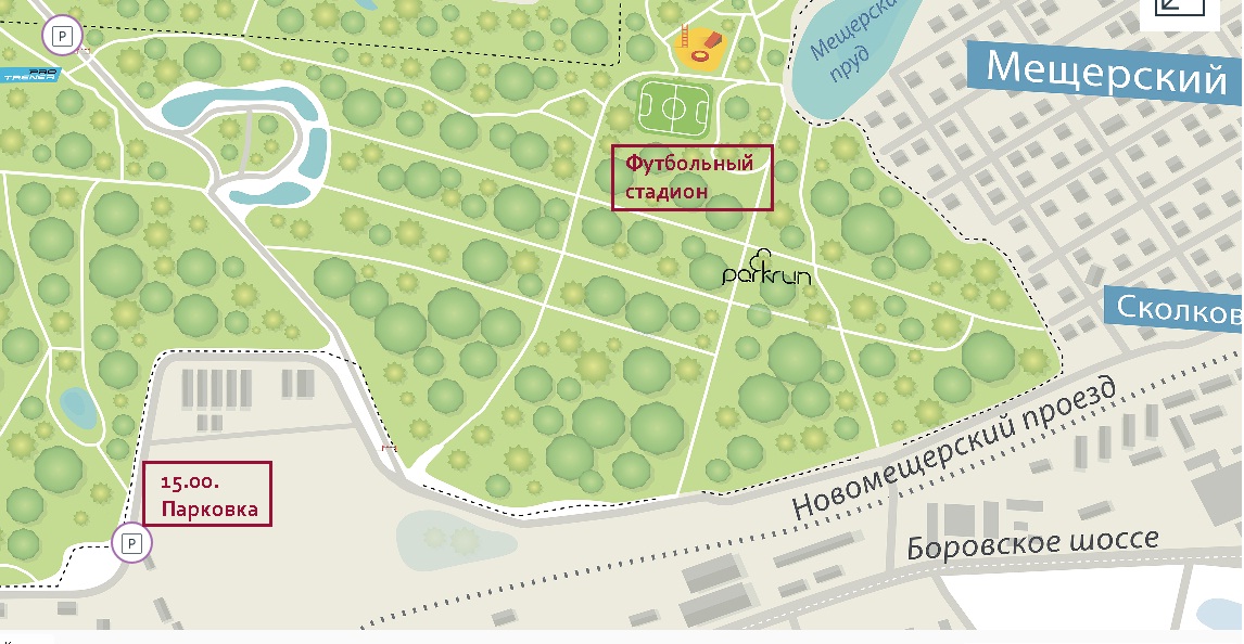 Мещерский парк схема