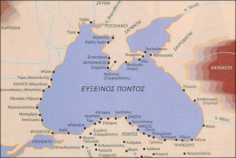Понтийское царство карта