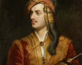 NPG 142; George Gordon Byron, 6th Baron Byron replica by Thomas Phillips